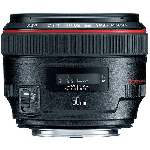 Lente Canon EF 50mm f/1.2