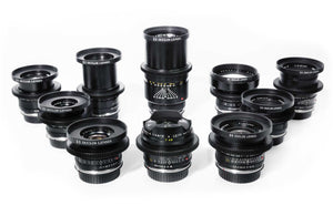 Jogo de lentes Leica R