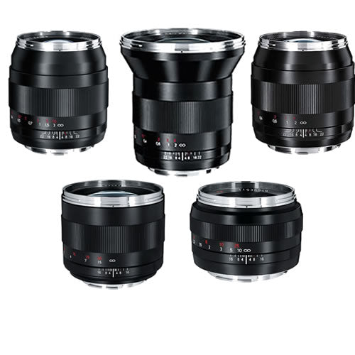 Jogo de lentes Zeiss ZF Canon – elitecam